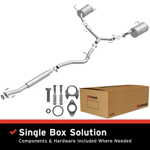 MagnaFlow BRE Exhaust Kit 09-13 Subaru Forester Impreza 2.5L - 106-0133 Photo - Primary
